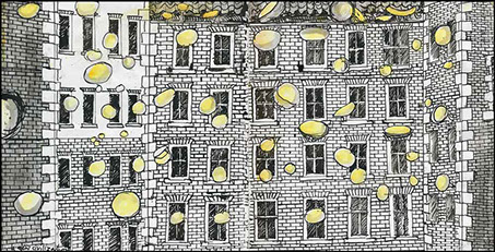 A New Civilisation sketchbook piece by patick reyntiens