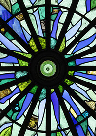 inspire grid 12 unique contempory glass art wall piece by john reyntiens