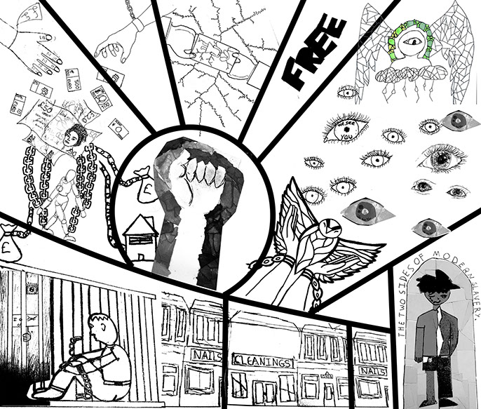 pelham olive armorial stained glass window by john reyntiens