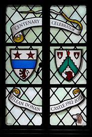 Eilean Donan Castle Stained Glass Window