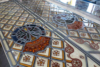 The houses of parliament window restoration by reyntiens glass studio