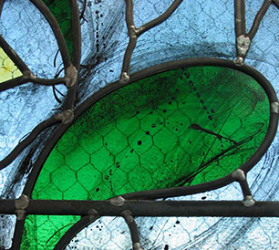 Illminster Memorial window by john reyntiens