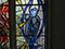 Middlesex regiment memorial stained glass window, st pauls church Mill hill london by john reyntiens detail