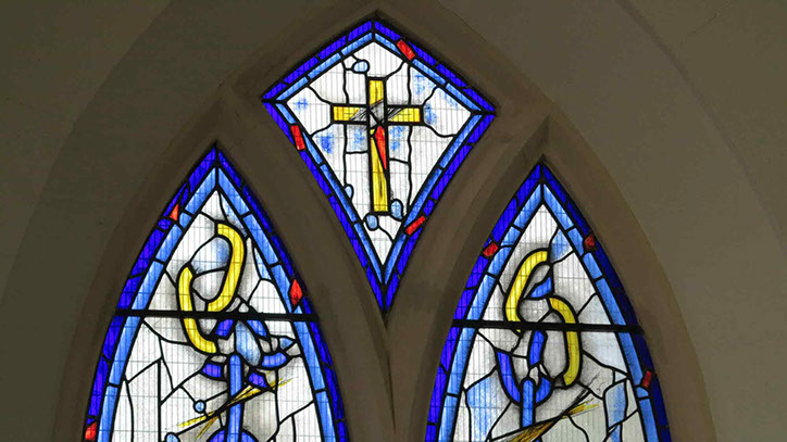 william wilberforce freedom memorial stained glass window in st pauls mill hill by john reyntiens