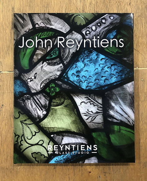 pelham olive armorial stained glass window by john reyntiens