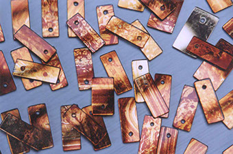 versace dress with john reyntiens glass beads