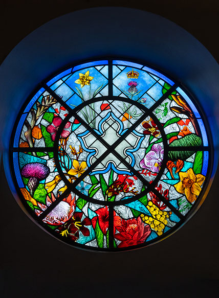 inspire grid 12 unique contempory glass art wall piece by john reyntiens