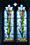 the candles of life memorial stained glass window for michael ashley mann, the queens bishop by john reyntiens